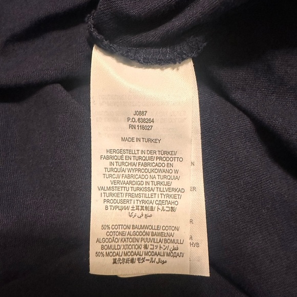 BODEN Althea Navy Blue Jersey Shirt Dress Size 14 - Picture 6 of 6